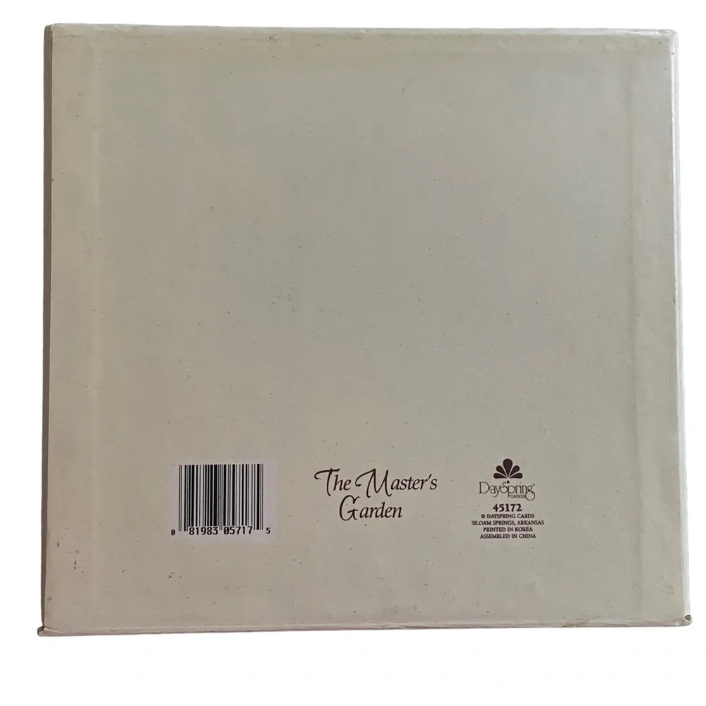 DAYSPRING Inspirational Stationery Box Set The Masters Garden 107-Pieces